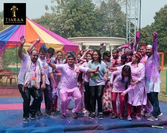 Celebrate an Eco-Friendly and Colorful Holi at Tiaraa Resort